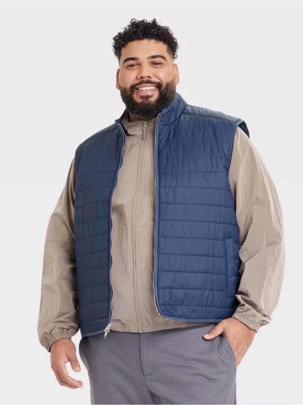 Goodfellow & Co Comfort Wear Puffer Vest